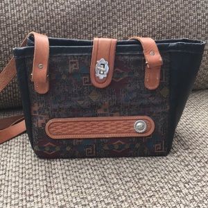 Hand made leather purse